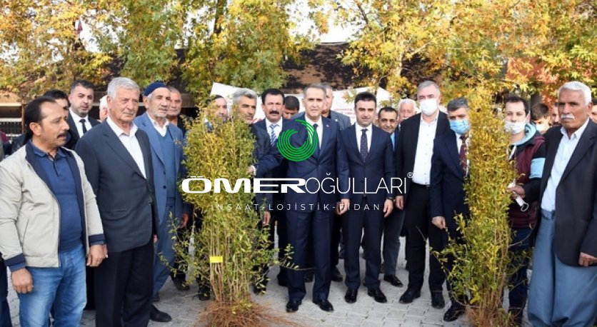 Adıyamanda çiftçilere nar fidanı dağıtıldı