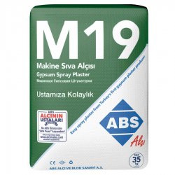 M19 MAKİNE SIVA ALÇISI